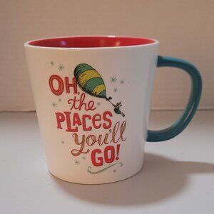 Mug DR. SEUSS HALLMARK "Oh, The Places You’ll Go!" 14 oz. Colorful Festive 2019